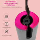 Portable LCD Auto-Rotating Cordless Curler