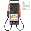 Battery Load Tester 6-12V 100A Battery Tester with Heavy Duty Insulated Copper Clips Carrying Handle for Automotive Repair