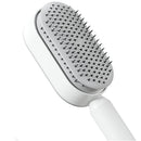 3D Air Cushion Massager Hairbrush with Self-Cleaning Feature