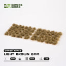 Gamers Grass Tufts: Light Brown 6mm- Wild