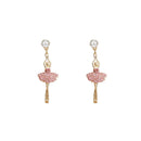Golden Euro-Korean Pearl Bow Ear Team
