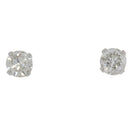 .75ct Diamond Stud Earrings 14KT White Gold