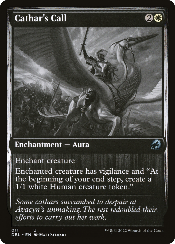 Cathar's Call (DBL-011) - Innistrad: Double Feature Foil