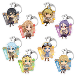 Sword Art Online Trading Acrylic Keychain Quest Series Deformed (1 Blind Box)