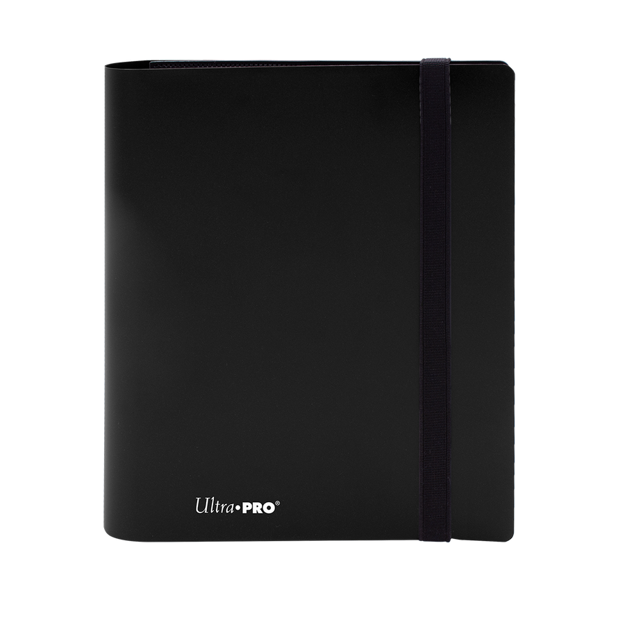 Ultra PRO: 4-Pocket PRO-Binder - Eclipse (Jet Black)