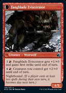 Fangblade Brigand // Fangblade Eviscerator (MID-139) - Innistrad: Midnight Hunt: (Double Faced Transform)