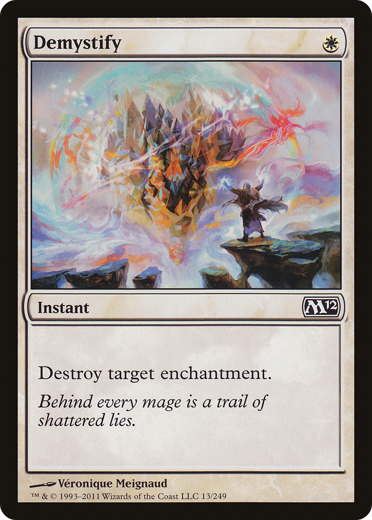 Demystify (M12-013) - Magic 2012 Foil