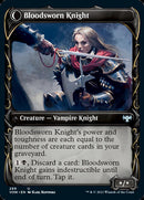 Bloodsworn Squire // Bloodsworn Knight (VOW-289) - Innistrad: Crimson Vow: (Showcase, Double Faced Transform) Foil