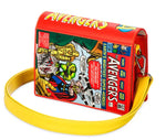 Disney Parks Avengers Marvel Comic Book Loungefly Crossbody Bag Purse