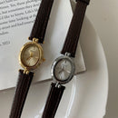 Black Gold Oval Women's Luxury Watch