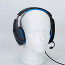 Gaming Headsets Stereo Bass Over Ear Headphones w/LED Light Earmuff w/ Mic 3.5mm Plug USB 6.72FT Cord Fit For PS4/PS Vita/XBOX One S/PC/Laptop/Compute