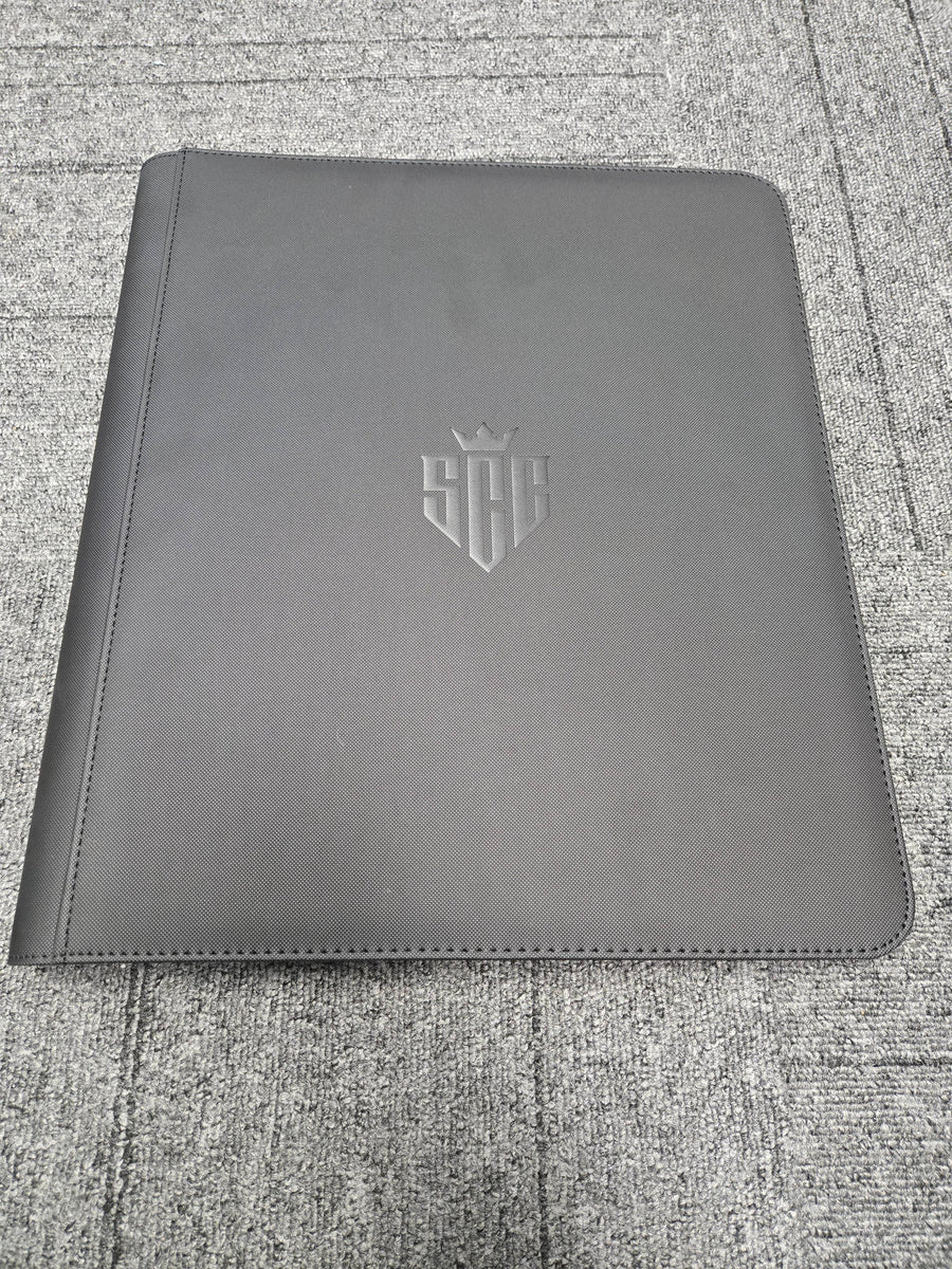 9-Pocket Toploader Binder (Black)