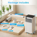 9000 BTU Portable Air Conditioner with Dehumidifier & Timer