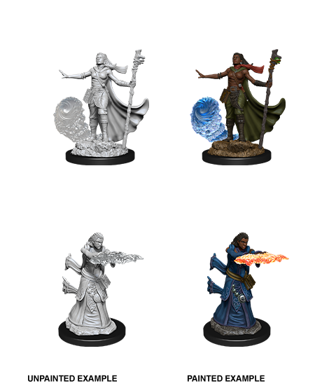 D&D: Nolzur's Marvelous Miniatures - Human Female Wizard