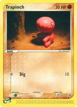 Trapinch 078/97 - Dragon Reverse Holofoil