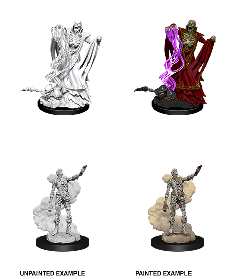 D&D: Nolzur's Marvelous Miniatures - Lich & Mummy Lord