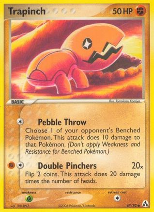 Trapinch 067/92 - Legend Maker Reverse Holofoil