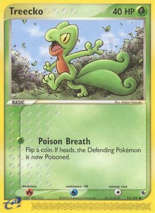 Treecko 075/109 - Ruby and Sapphire