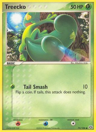 Treecko 070 - Emerald - Reverse Holofoil