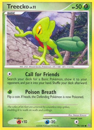 Treecko 079/100 - Stormfront