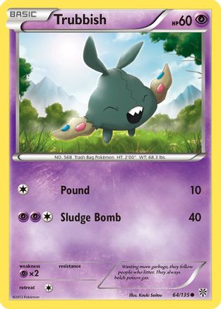 Trubbish 064/135 - Plasma Storm Reverse Holofoil