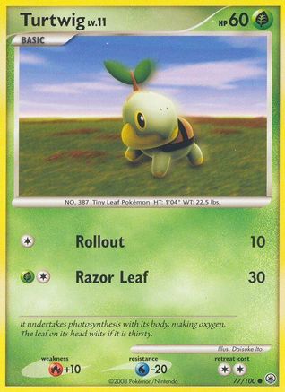 Turtwig 077/100 - Majestic Dawn