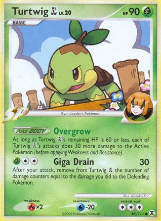 Turtwig GL 085/111 - Rising Rivals Reverse Holofoil