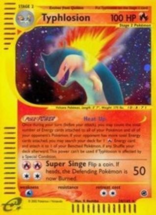 Typhlosion 028/165 - Expedition Holofoil
