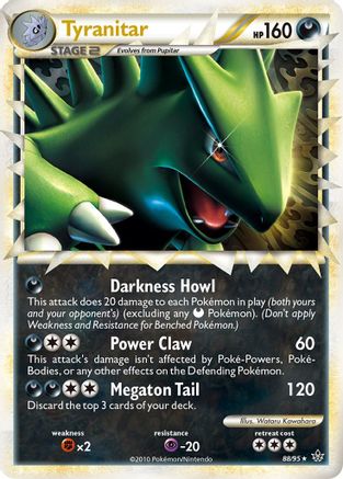 Tyranitar (Prime) 088/95 - Unleashed Holofoil