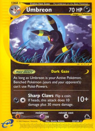 Umbreon 032/144 - Skyridge Reverse Holofoil