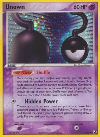 Unown 00?/115 - Unseen Forces Holofoil