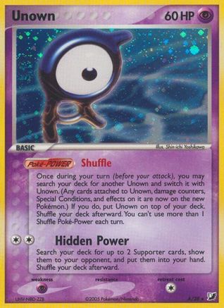 Unown 00A/115 - Unseen Forces Holofoil