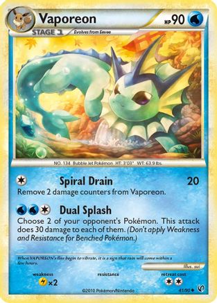 Vaporeon 041/90 - Undaunted