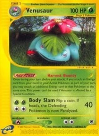 Venusaur 068/165 - Expedition Reverse Holofoil