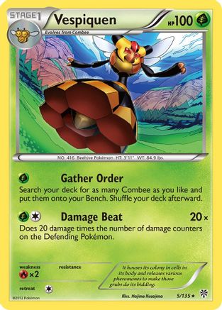 Vespiquen 005/135 - Plasma Storm