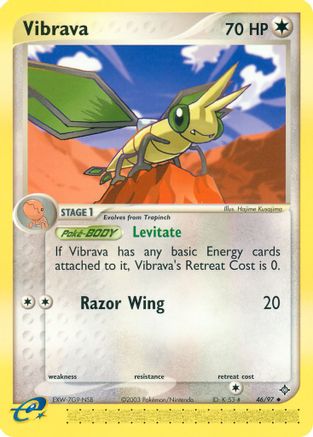 Vibrava 046/097 - Dragon Reverse Holofoil