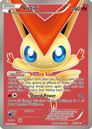 Victini (Full Art) 098/101 - Noble Victories Holofoil