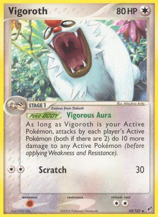 Vigoroth 050/107 - Deoxys