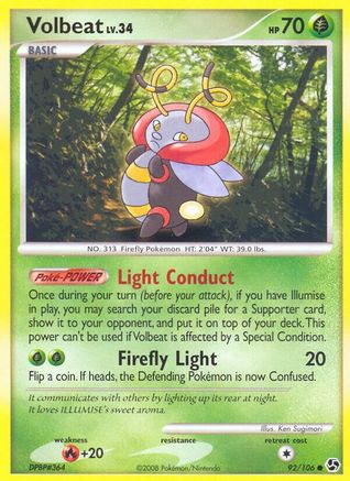 Volbeat 092/106 - Great Encounters Reverse Holofoil