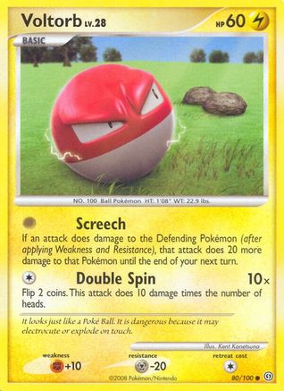 Voltorb 080/100 - Stormfront