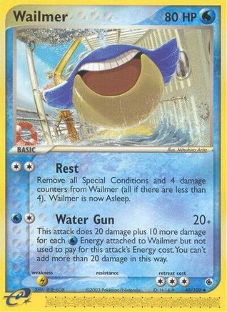 Wailmer 048/109 - Ruby and Sapphire Reverse Holofoil