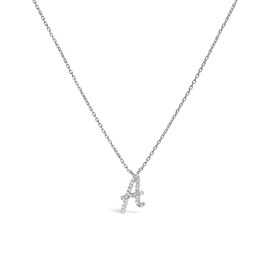 10K White Gold Diamond Accent 