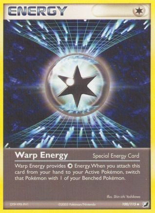 Warp Energy 100 - Unseen Forces - Reverse Holofoil