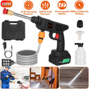 Cordless Pressure Washer Portable Electric Power Washer High Pressure Water Sprayer 363PSI Car Washer Cleaner with 12000mAh 48V Rechargeable Battery a