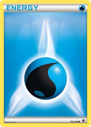 Water Energy 134/146 - XY Base Set