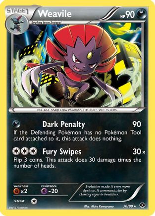 Weavile 070/99 - Next Destinies