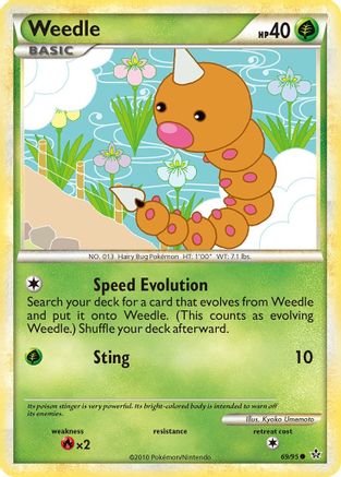 Weedle 069/95 - Unleashed