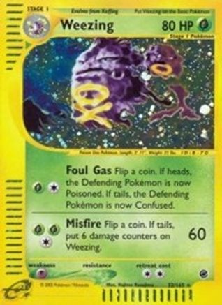Weezing 032/165 - Expedition