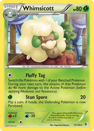 Whimsicott 015/149 - Boundaries Crossed