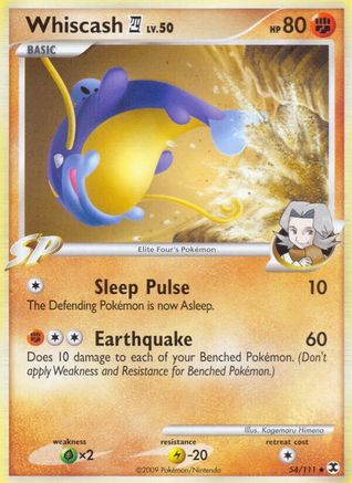 Whiscash E4 054/111 - Rising Rivals Reverse Holofoil